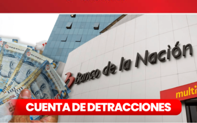 APERTURAR CUENTA DE DETRACCIONES
